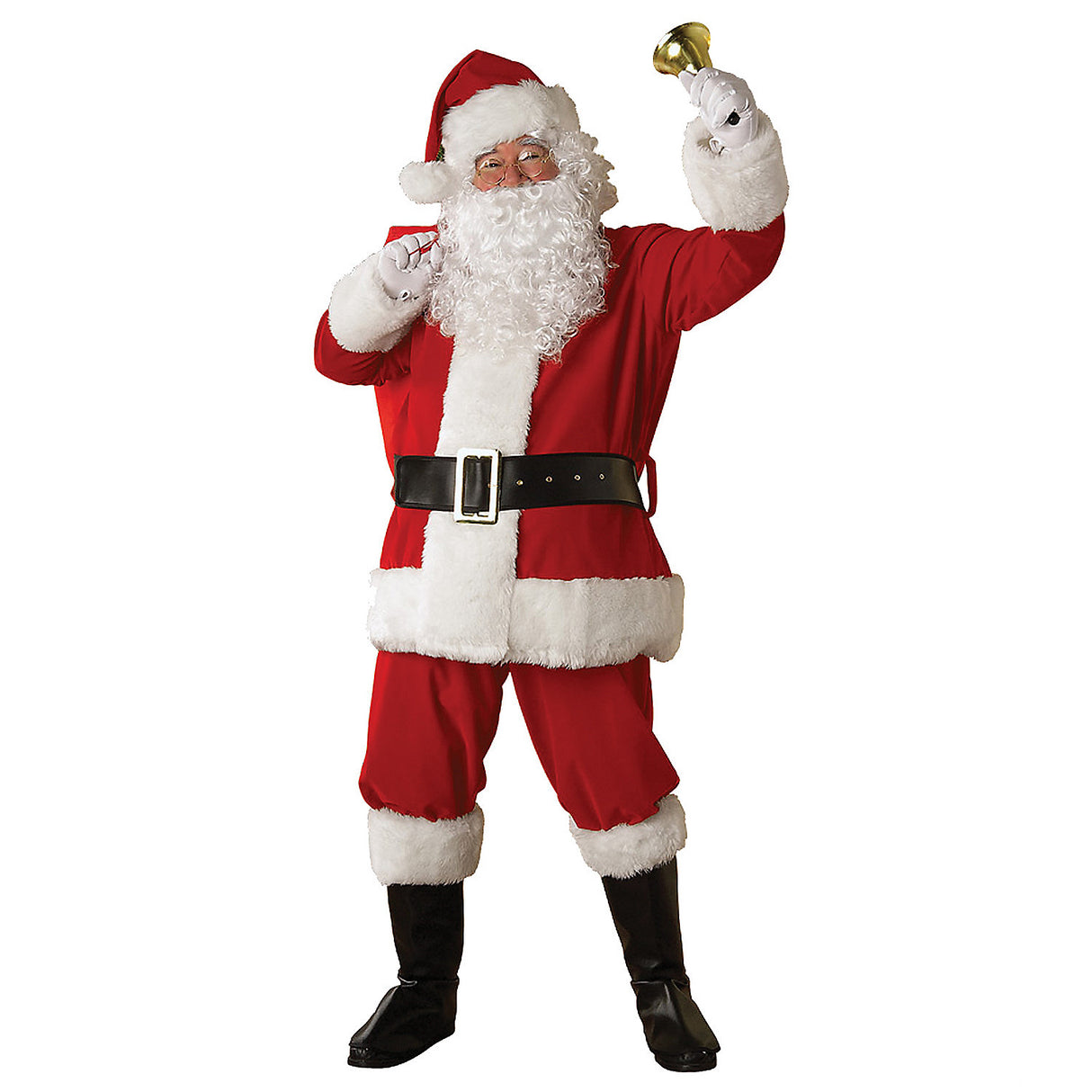 Deluxe Santa Suit for Christmas Holiday Parties and Festive Celebrations