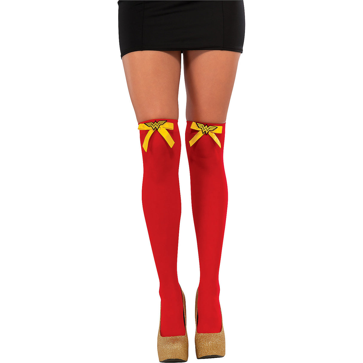 Wonder Woman Thigh Highs for Costume Parties Halloween and Superhero Themes
