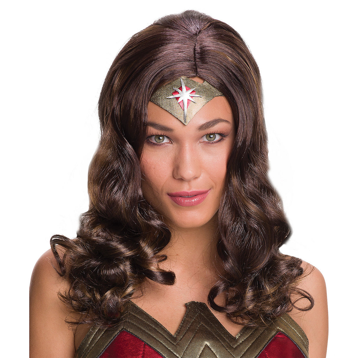 Authentic Wonder Woman Wig for Halloween Events and Superhero Costumes