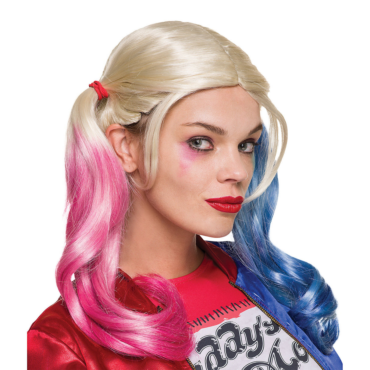 Officially Licensed Suicide Squad Harley Quinn Wig for Costume Parties and Themed Events