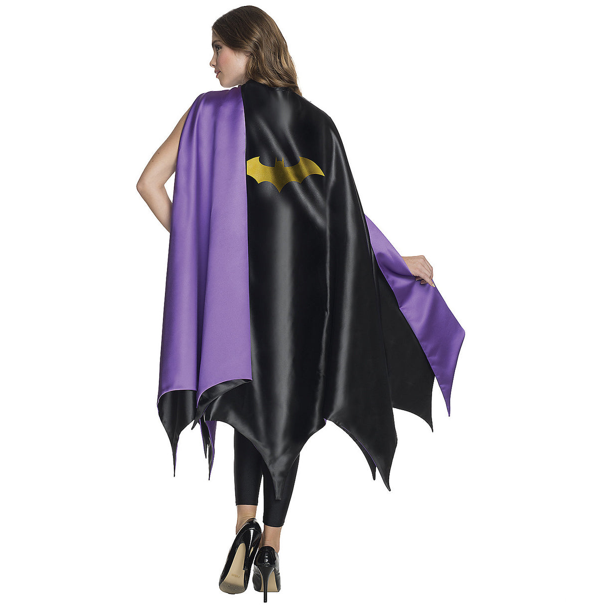 Officially Licensed Batgirl Cape for Adult Superhero Costumes and Comic Con Events