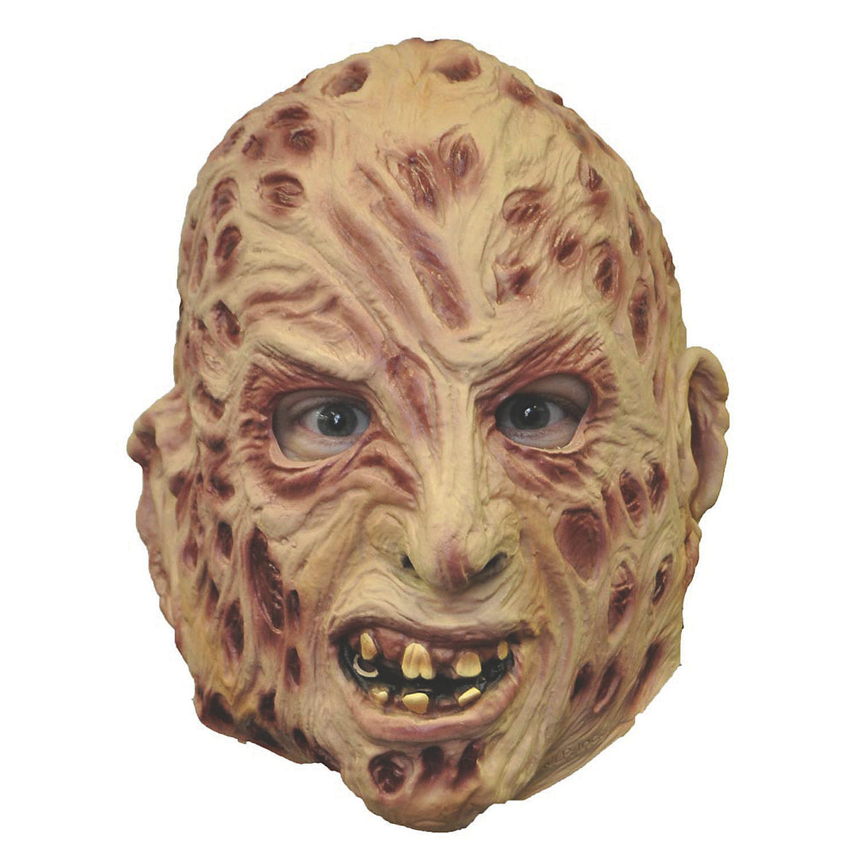 High-Quality Freddy Krueger Mask for Halloween Costume Parties and Spooky Events