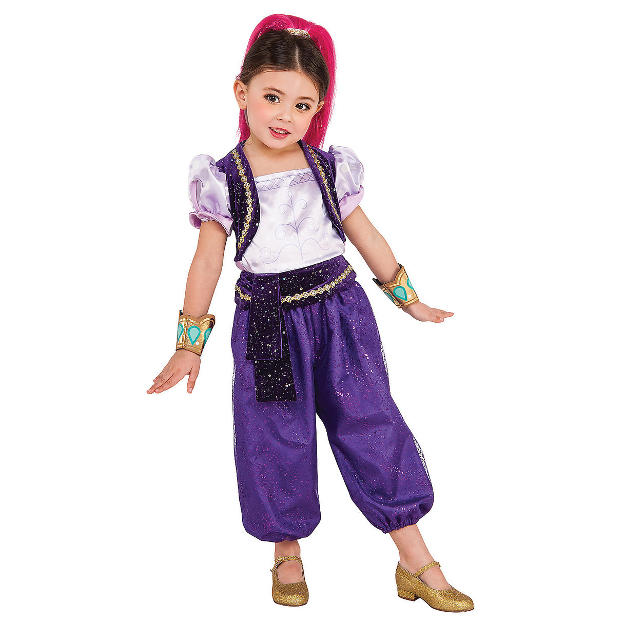 Enchanting Shimmer Shine Child Costume for Halloween Adventures and Imaginative Play