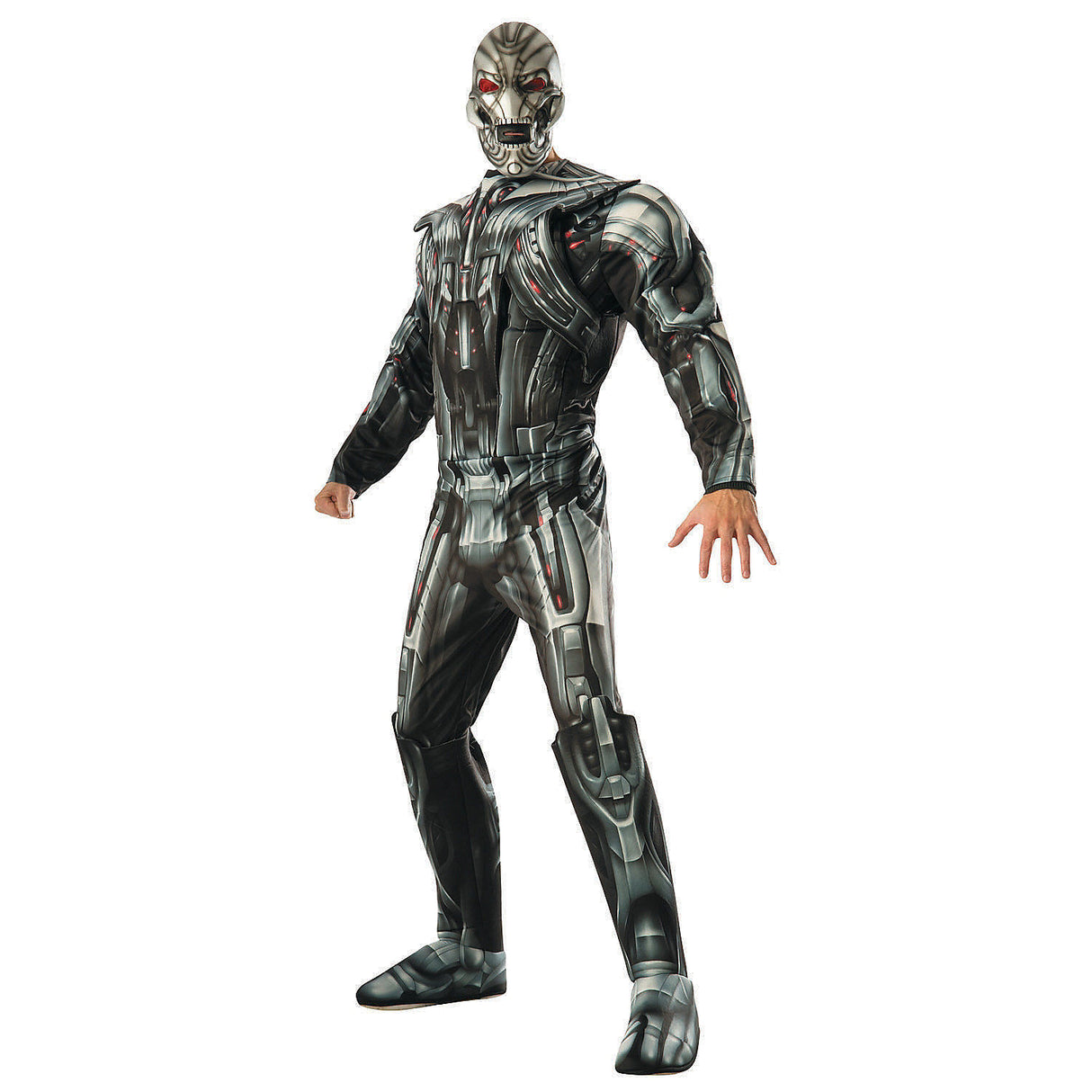 Men's Ultron Costume for Halloween Dress-Up Parties and Marvel Superhero Events