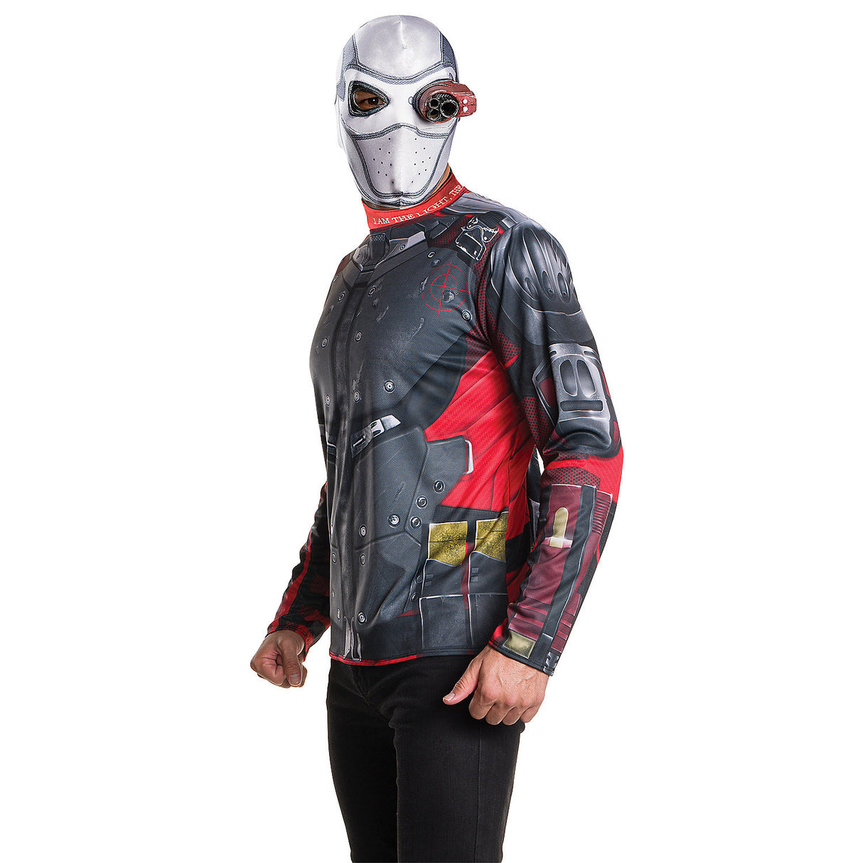 Officially Licensed Suicide Squad Deadshot Costume Kit for Quick Transformations at Parties and Events