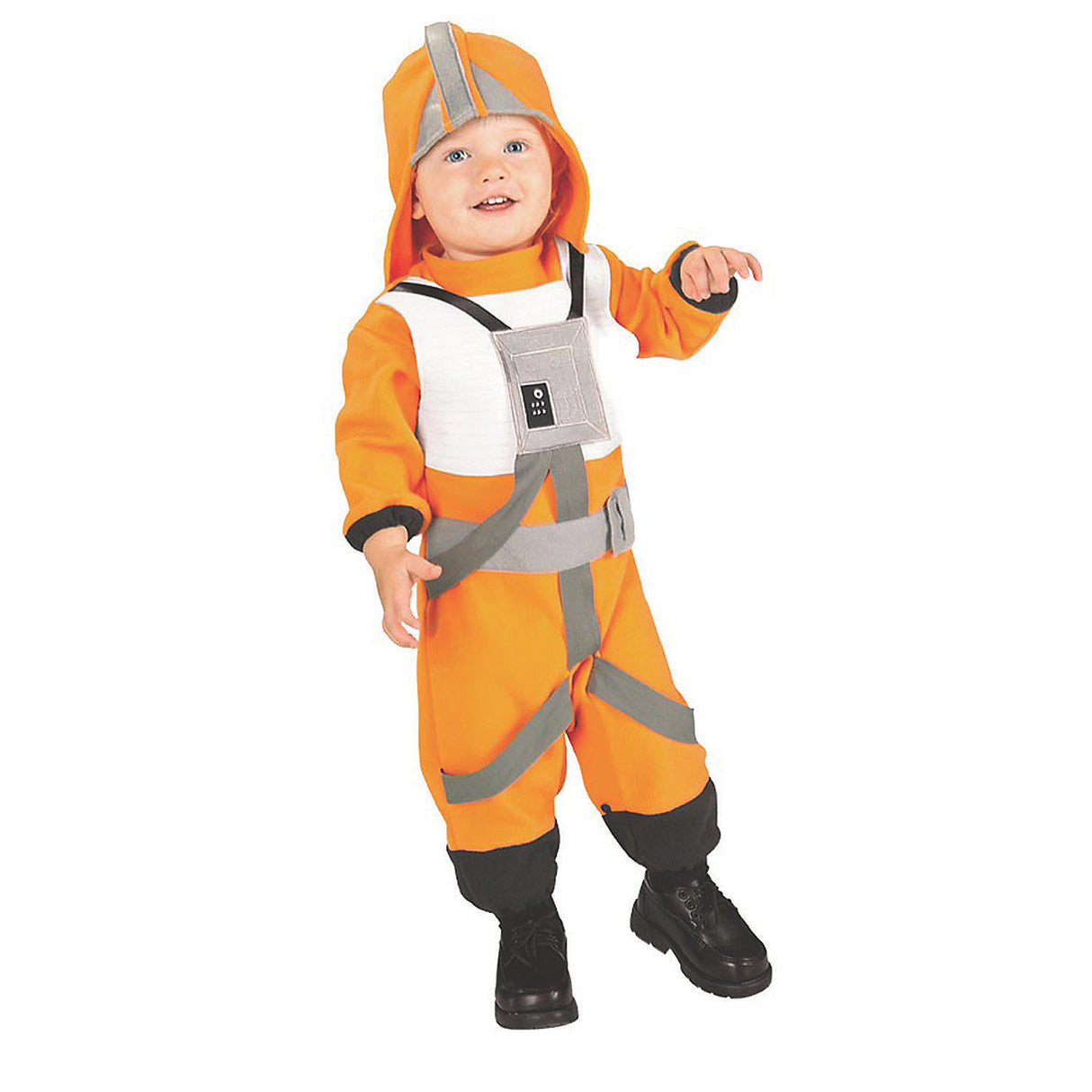 Toddler X Wing Fighter Pilot Costume for Star Wars Themed Parties and Playtime Adventures