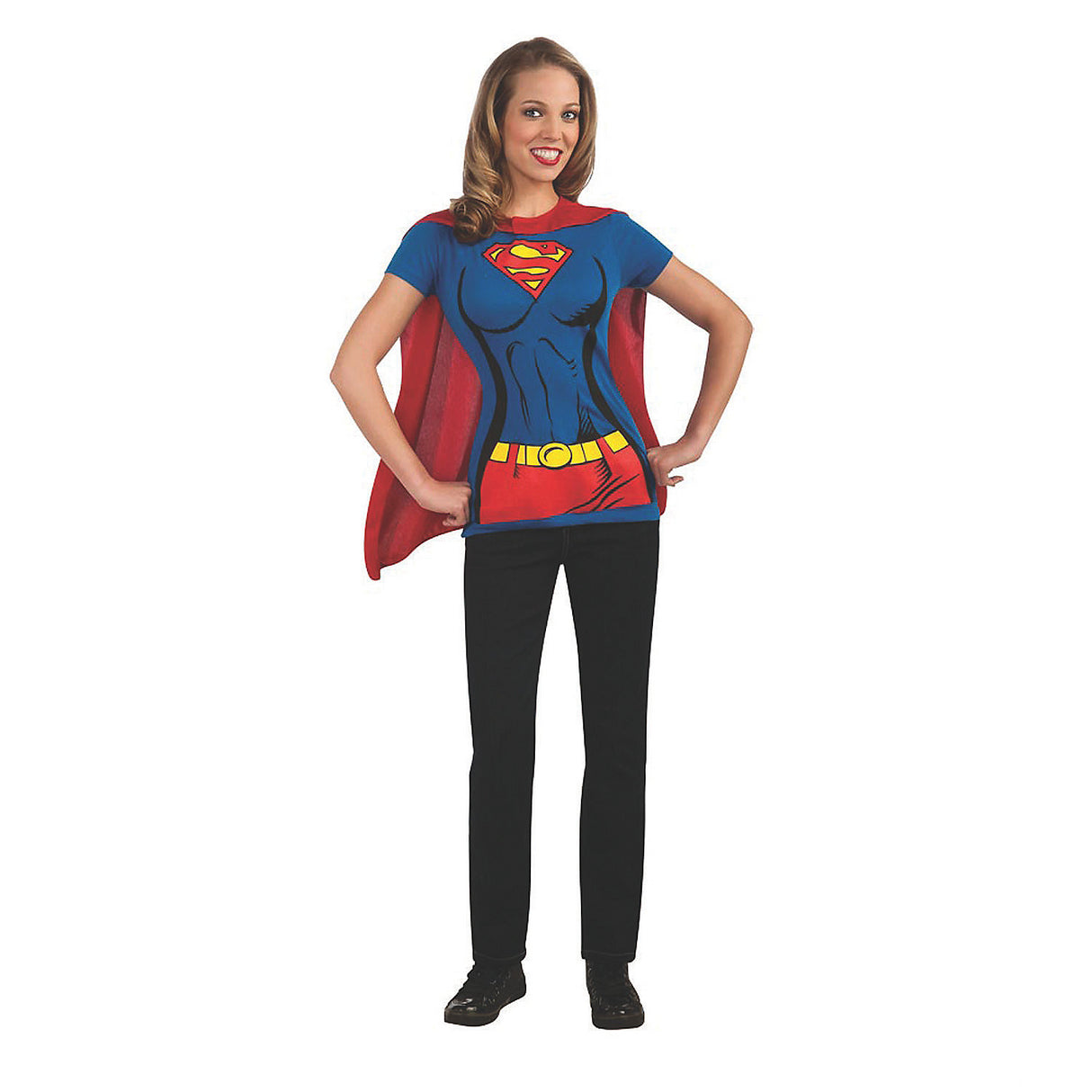 Women's Supergirl Costume Kit for Halloween Parties Costume Events and Cosplay Gatherings