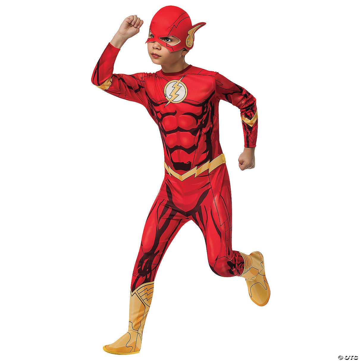 Boy's Flash Superhero Costume for Halloween Parties and Creative Dress-Up Events