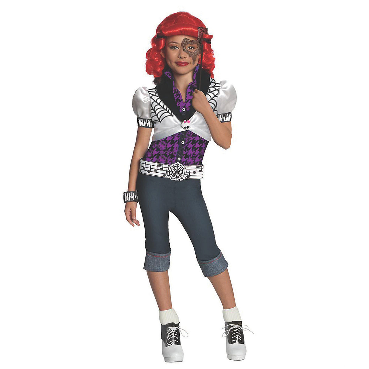 Quirky Girl's Operetta Costume for Halloween Parties Dress Up and Monster High Adventures