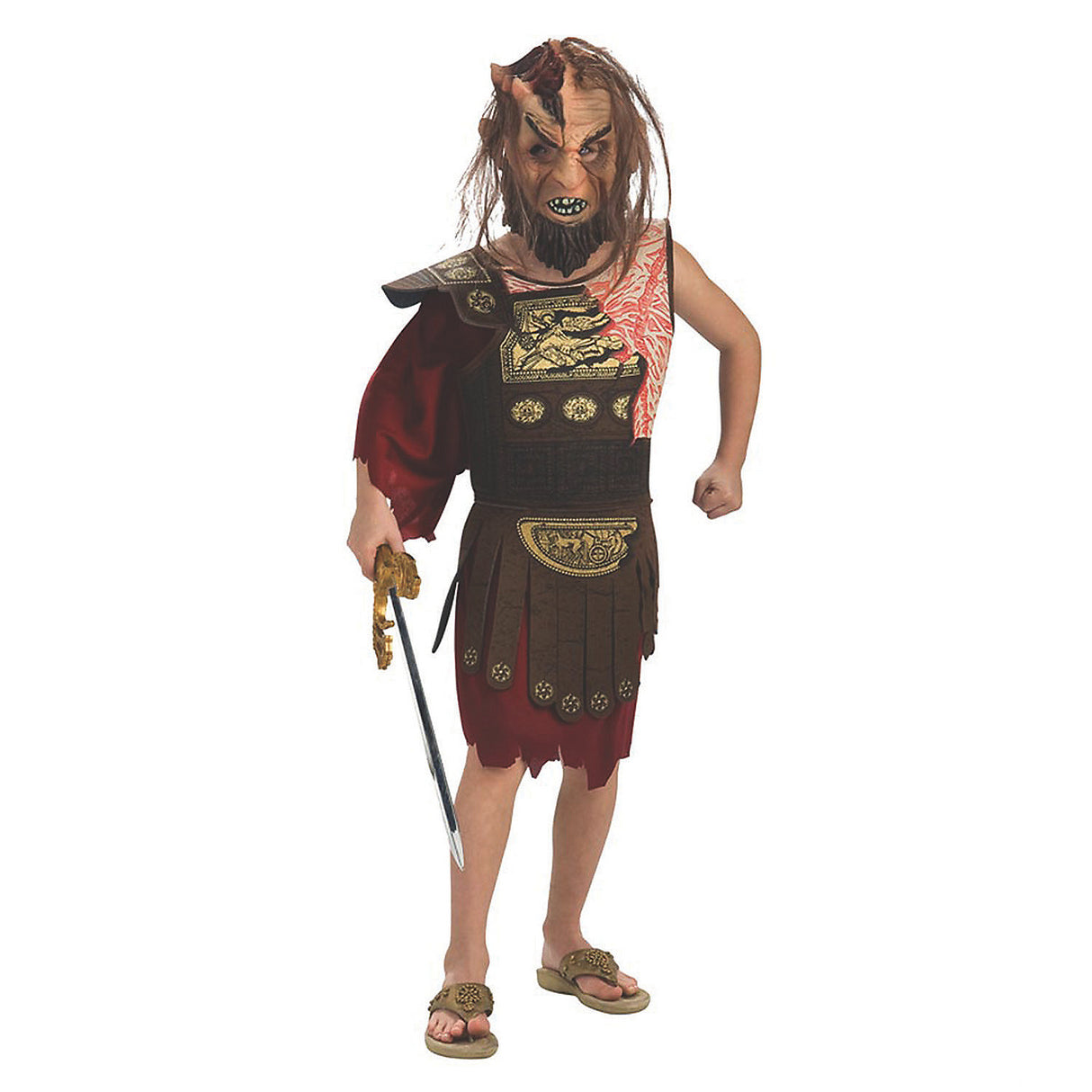 Deluxe Clash Of Titans Calibos Costume for Boys Ideal for Halloween and Mythical Storytelling