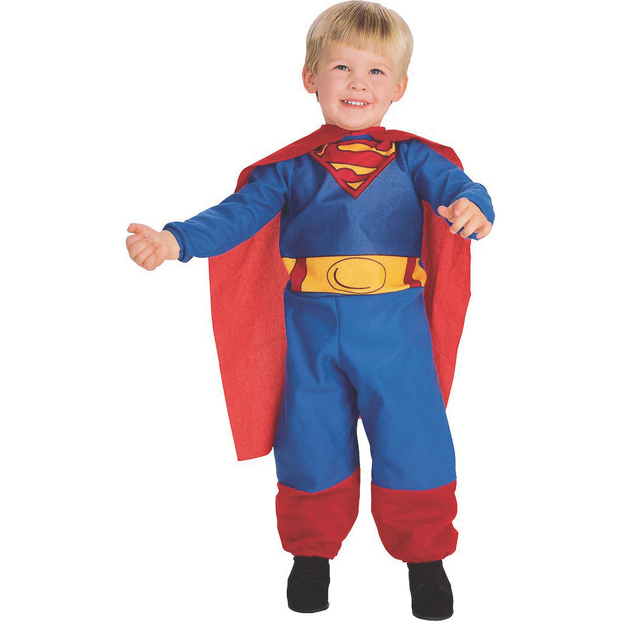 Soft and Cuddly Toddler Superman Costume for Fancy Dress Parties and Superhero Adventures