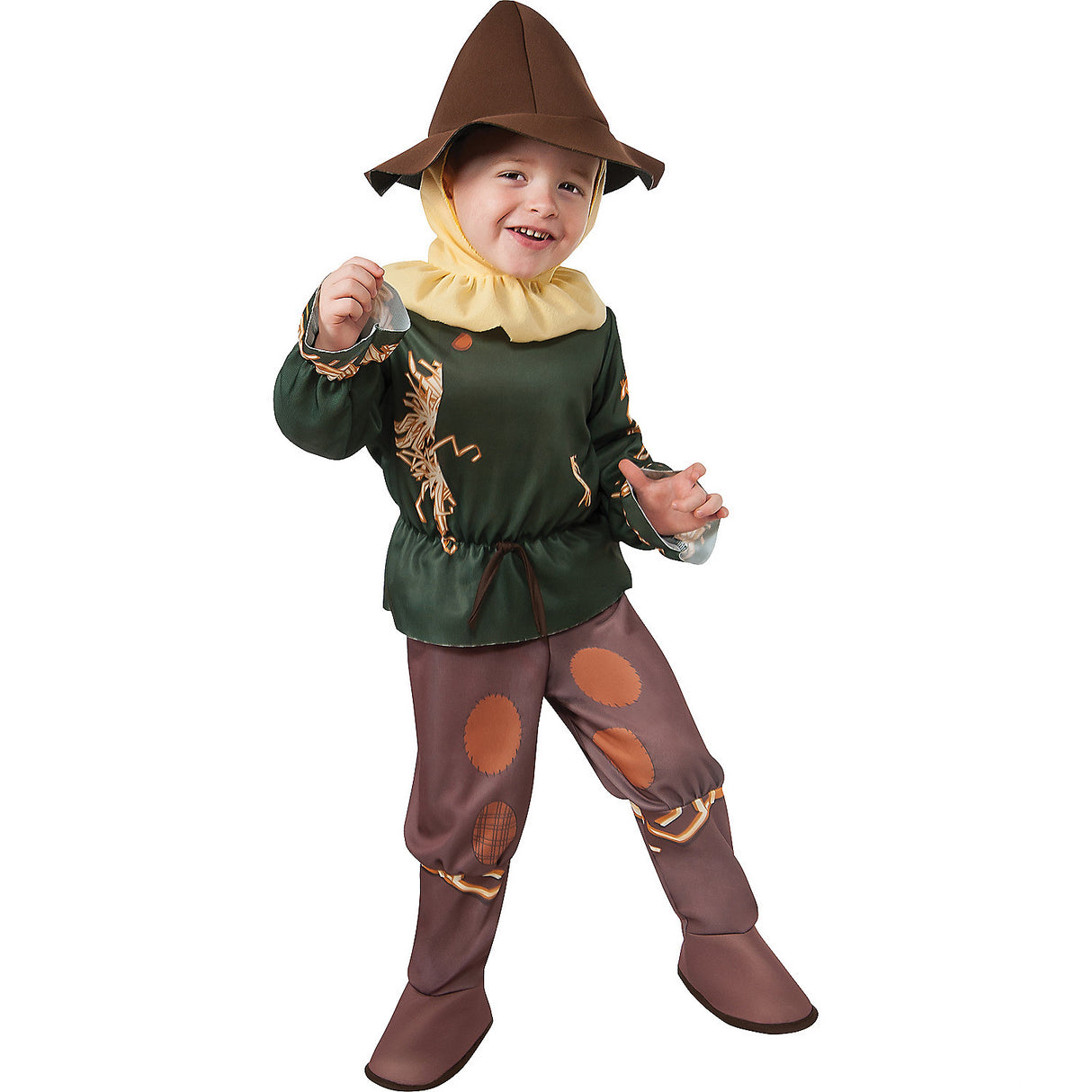 Adorable Toddler Wizard of Oz Scarecrow Costume for Halloween Family Parties and Playtime Adventures