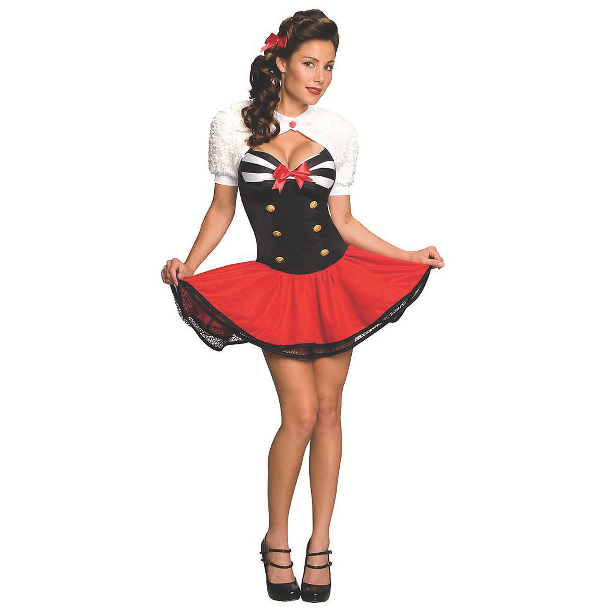 Women's Pinup Sailor Costume for Halloween Parties and Themed Celebrations