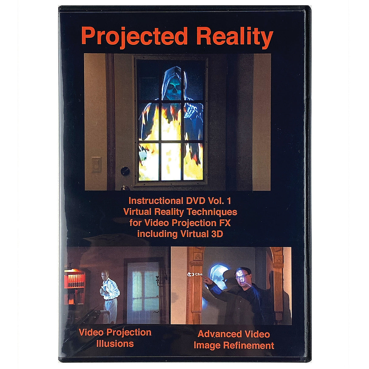 Projected Reality How To DVD for Halloween Decorations and Spooky Atmosphere Creation