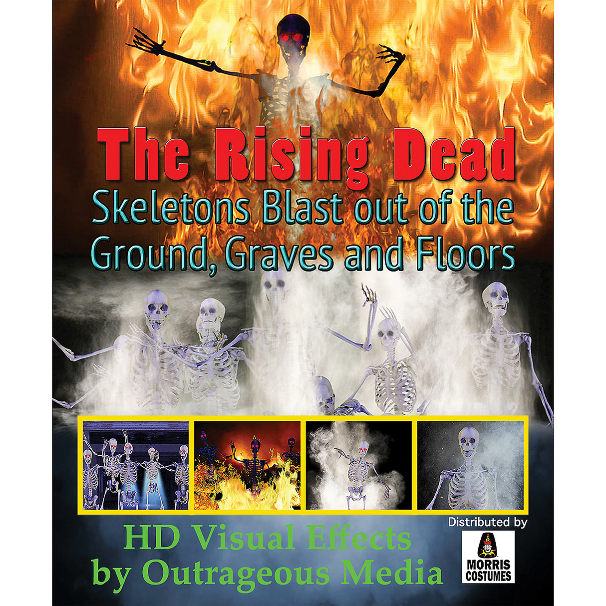 Rising Dead Digital Decor for Halloween Parties Ghostly Displays and Spooky Events