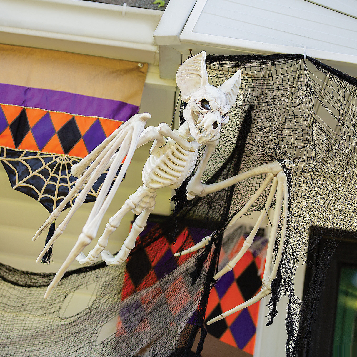 Skeleton Bat Large 36 in Halloween Decoration