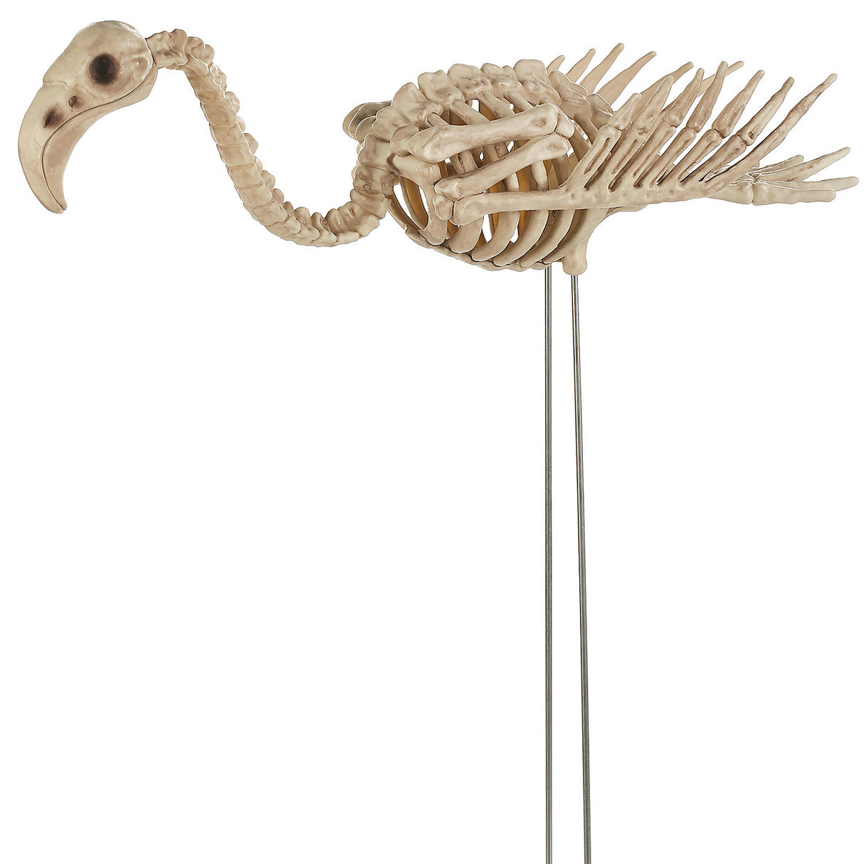 Flamingo Skeleton 27 Inch Decoration for Halloween Parties Themed Celebrations and Home Decor