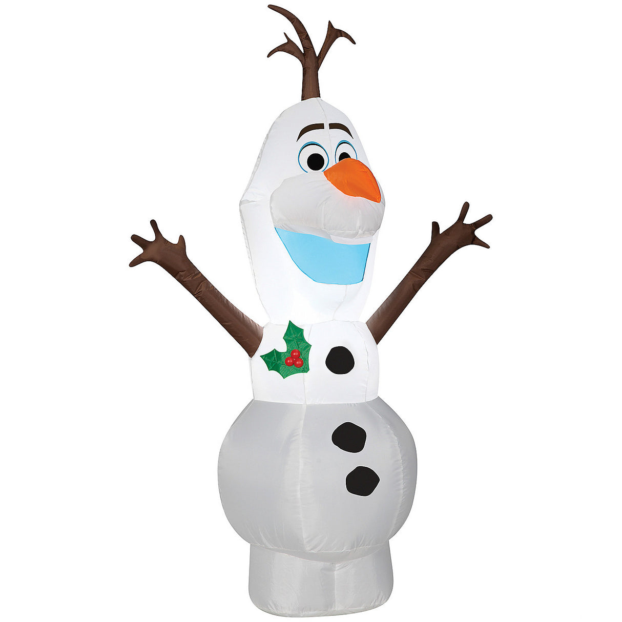 Inflatable Airblown Olaf Decoration for Holiday Parties and Winter Celebrations