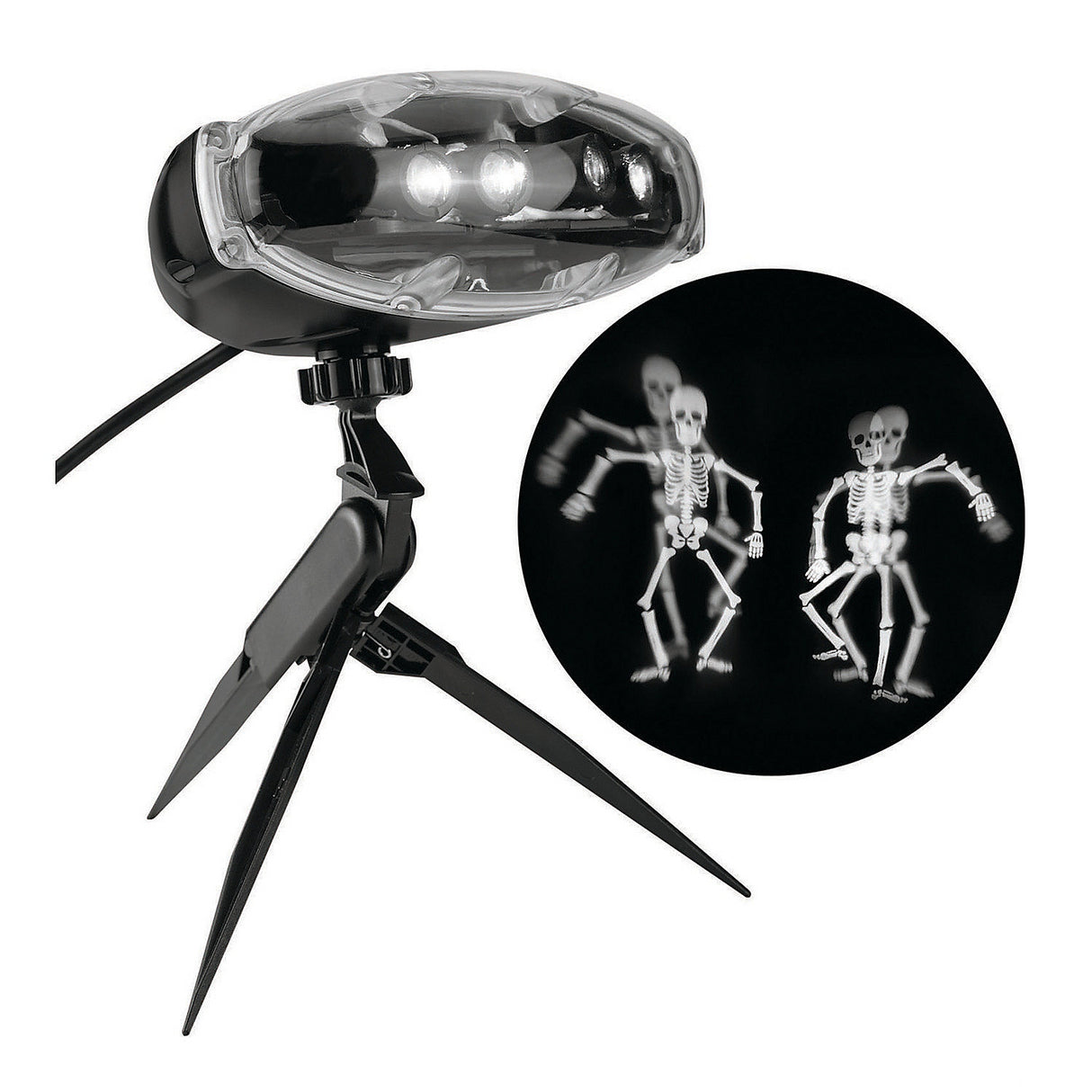 Vintage Style Lightshow Fluttr Fright Reaper Projector for Halloween Haunted Houses and Spooky Parties