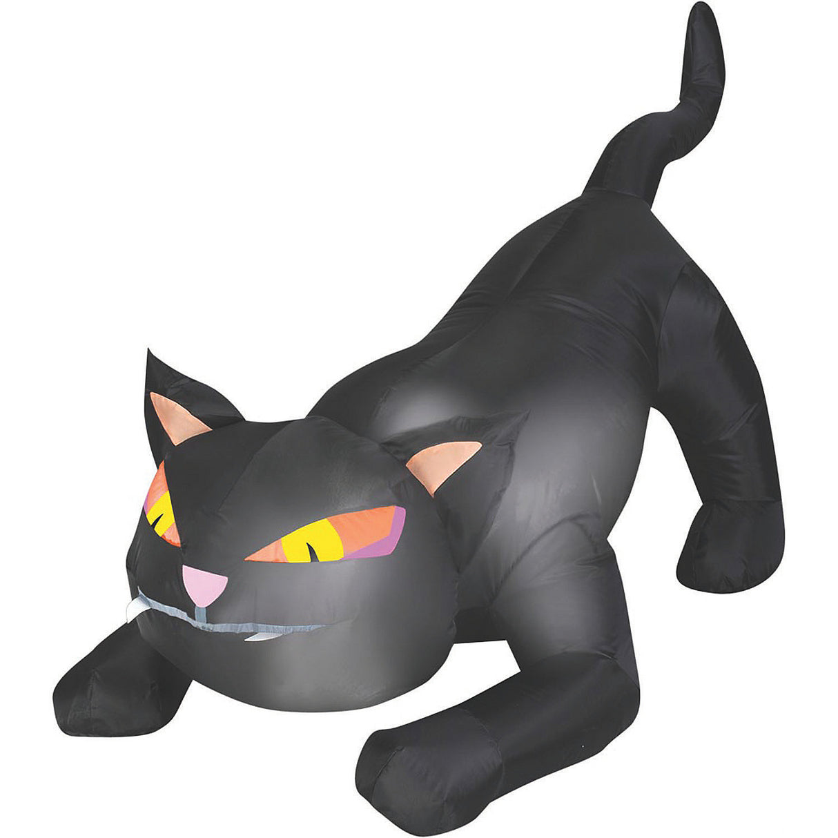 Airblown Outdoor Black Cat for Halloween Decor Haunted Houses and Costume Parties