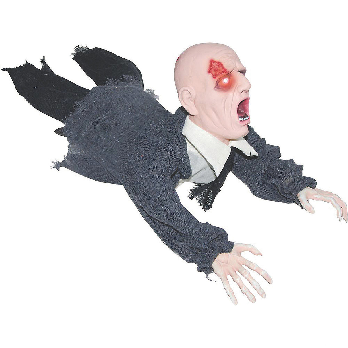 Realistic Crawling Zombie Halloween Decoration for Haunted Houses and Spooky Parties
