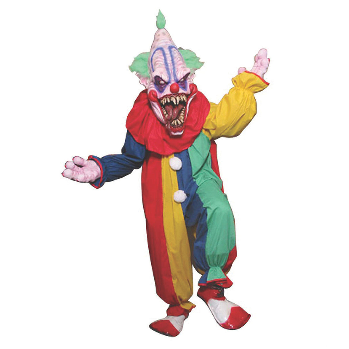 Funny Adult Big Top Clown Costume for Halloween Parties Trick or Treating and Festive Celebrations