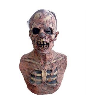 Zombie Ground Breaker Mask Over-the-Head Latex Halloween Prop
