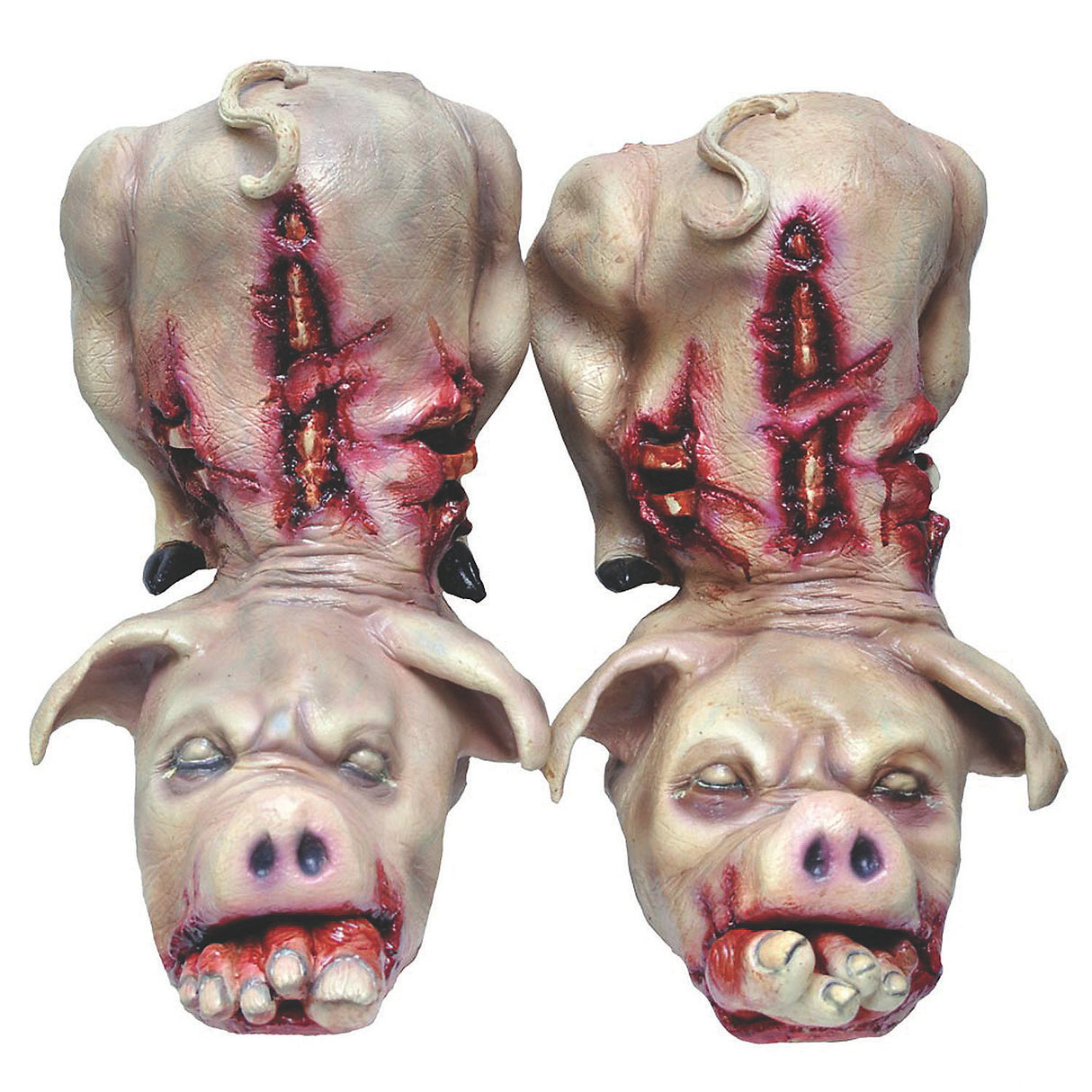 Unique Pig Boots Latex Costume for Halloween Parties Haunted Houses and Costume Events