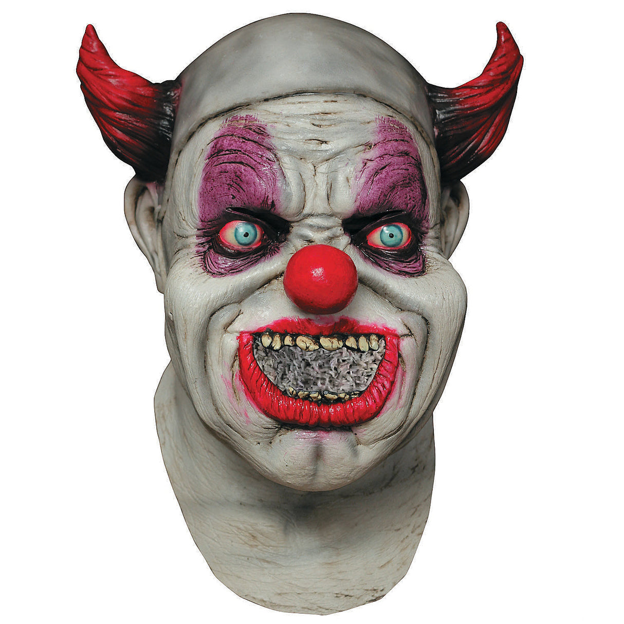 Terrifying Maggot Clown Mask for Halloween Parties and Scary Costume Events