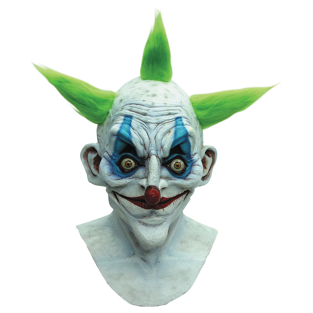 Scary Old Clown Mask for Halloween Costume Parties and Haunted Gatherings