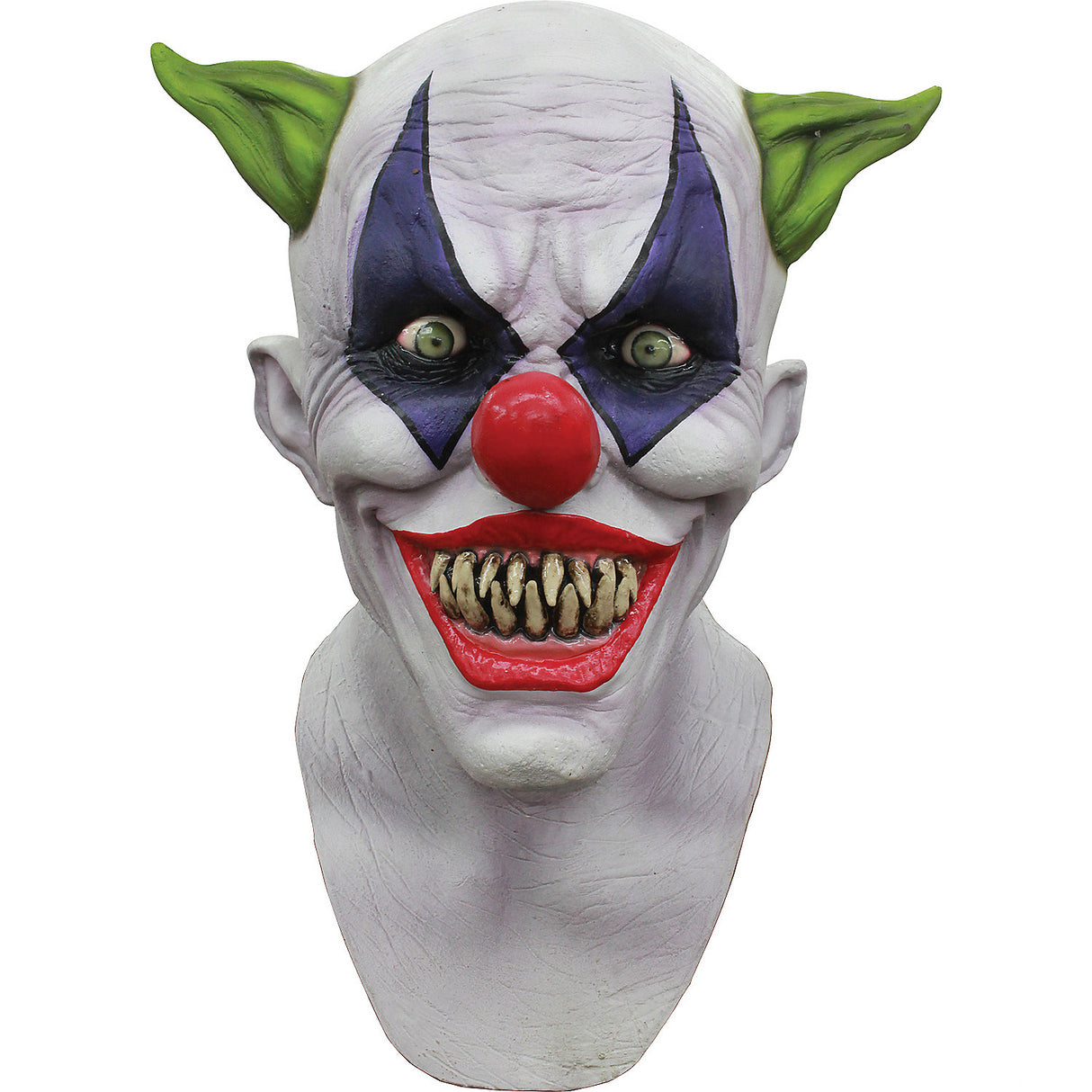 Eerie Creepy Giggles Mask for Halloween Parties and Scary Costume Events