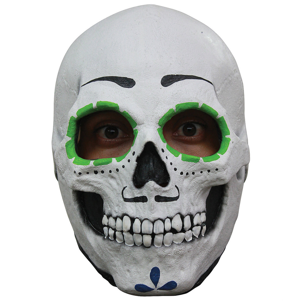 Realistic Sugar Skull Mask for Halloween Parties Day of the Dead and Costume Events