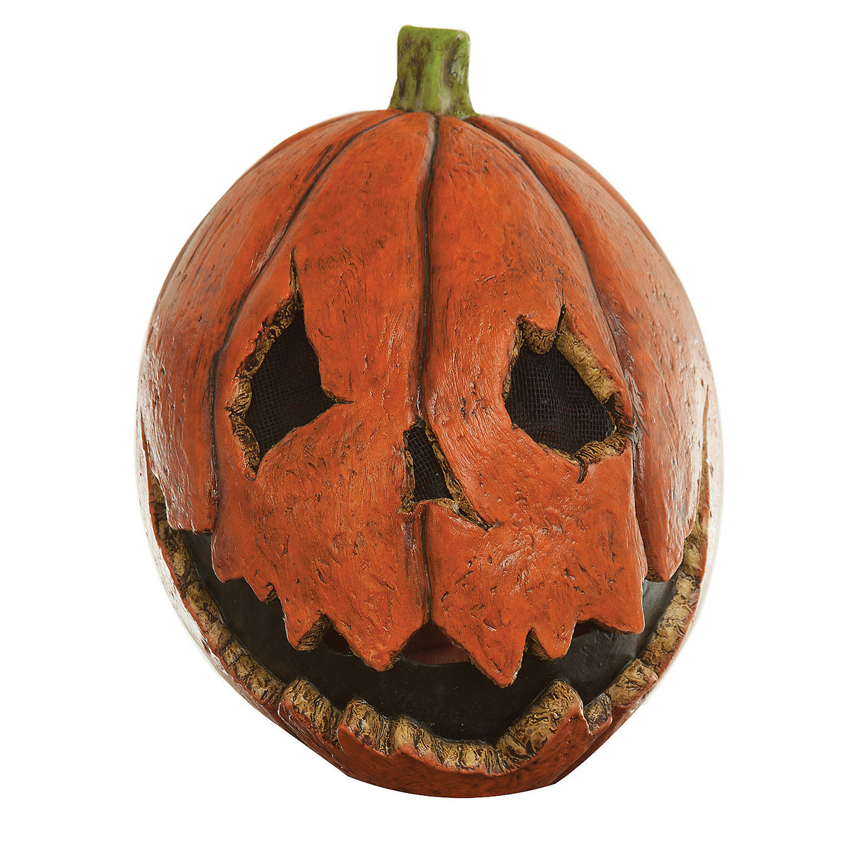 Scary LAST NIGHT PUMPKIN Latex Mask for Halloween Parties Themed Events and Spooky Celebrations
