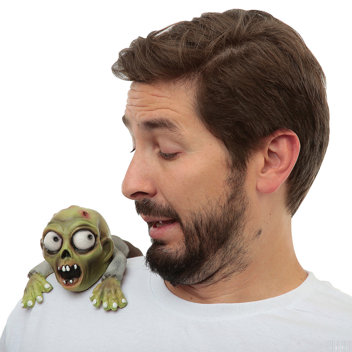 Comical Zombie Shoulder Buddy for Halloween Pranks Costume Parties and Scary Fun