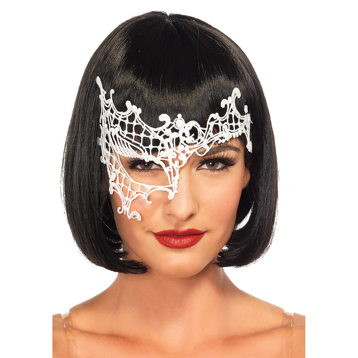 Elegant Mask Daring Venetian White for Masquerade Balls Themed Events and Costume Parties
