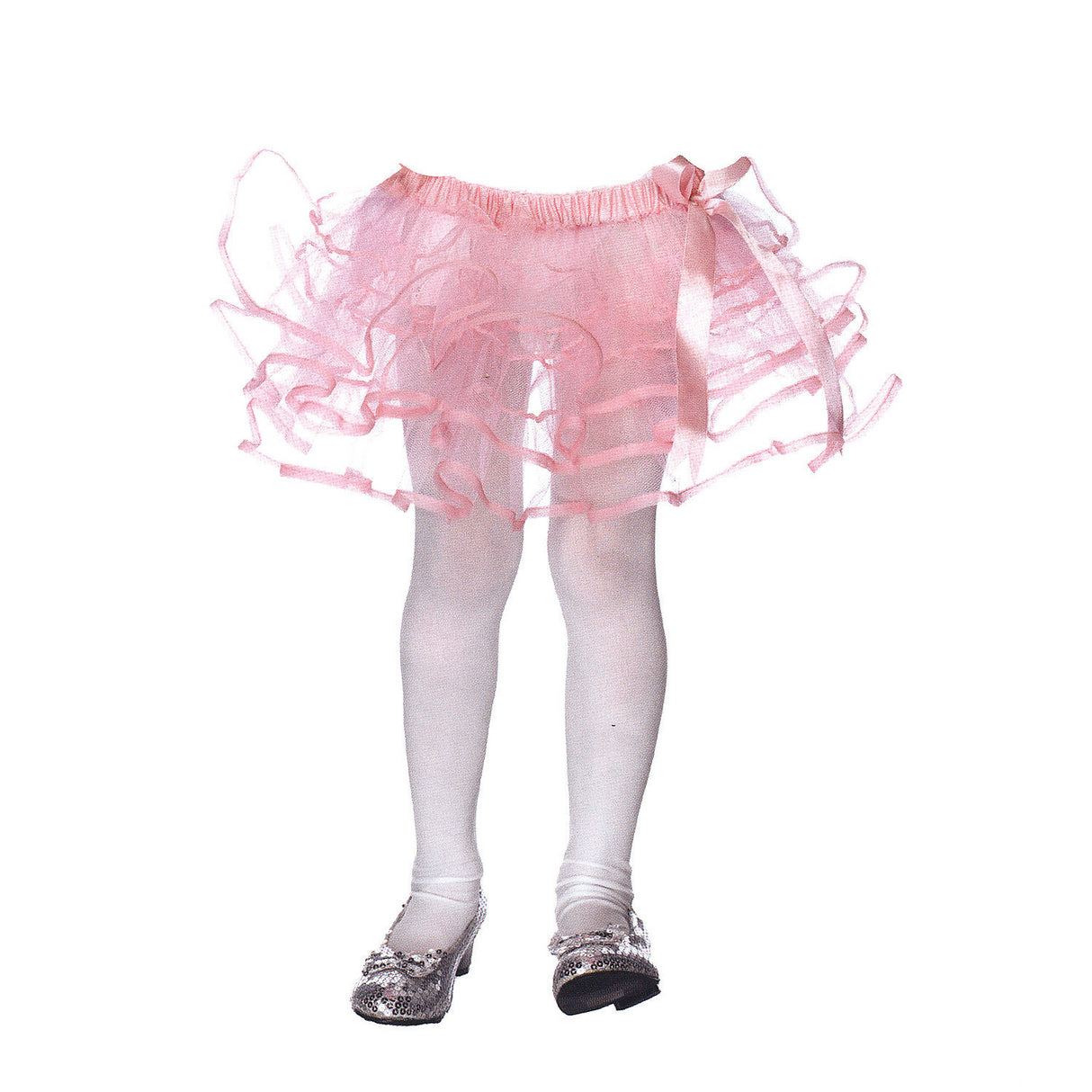 Adorable Petticoat Tulle With Bow for Child Dress Up Parties and Ballerina Costumes