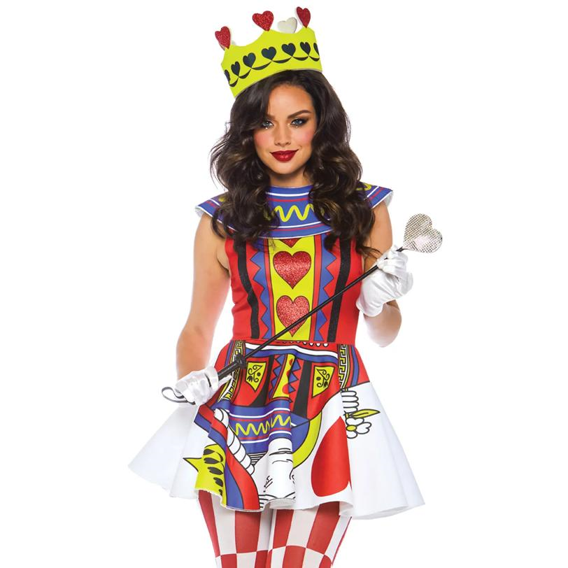 CARD QUEEN ADULT COSTUME