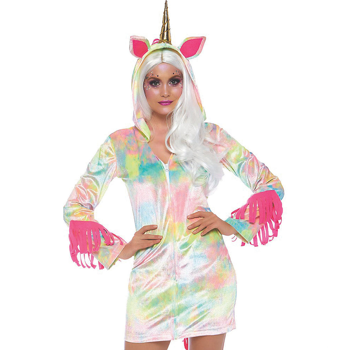 Deluxe Enchanted Unicorn Adult Costume for Halloween Parties Dress Up and Fun Themed Events