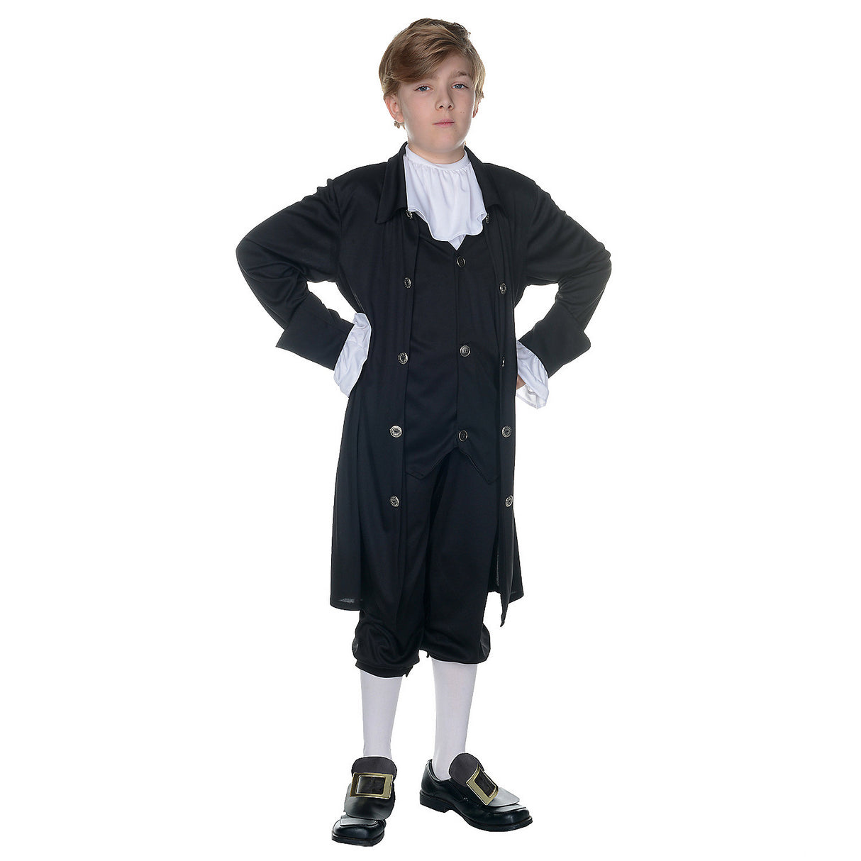 John Adams Child Costume for School Plays Patriotic Events and Historical Dress Up