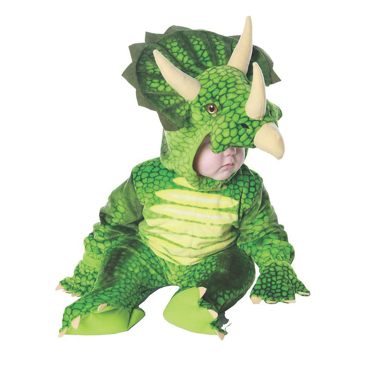 Adorable Toddler Triceratops Costume for Halloween Parties Dress Up and Imaginative Play