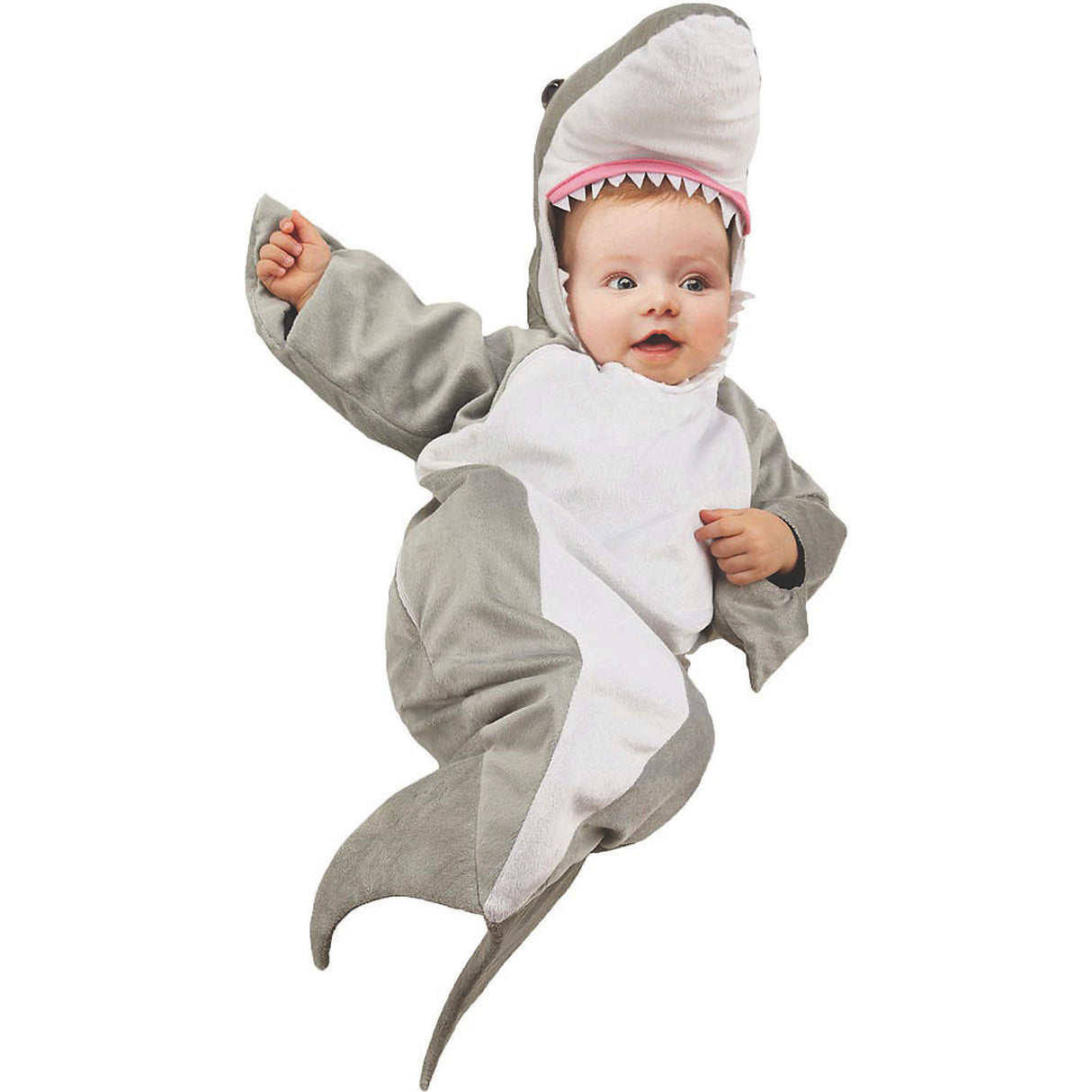 Adorable Shark Bunting Costume for Infants Perfect for Halloween and Costume Parties