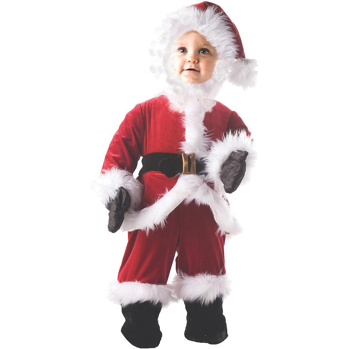 Adorable Toddler Santa Costume for Christmas Photo Ops and Holiday Celebrations