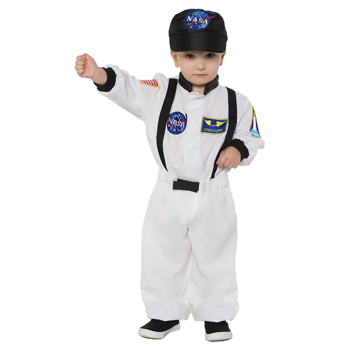 Adorable Astronaut White Toddler Costume for Family Fun Events Halloween Dress Up