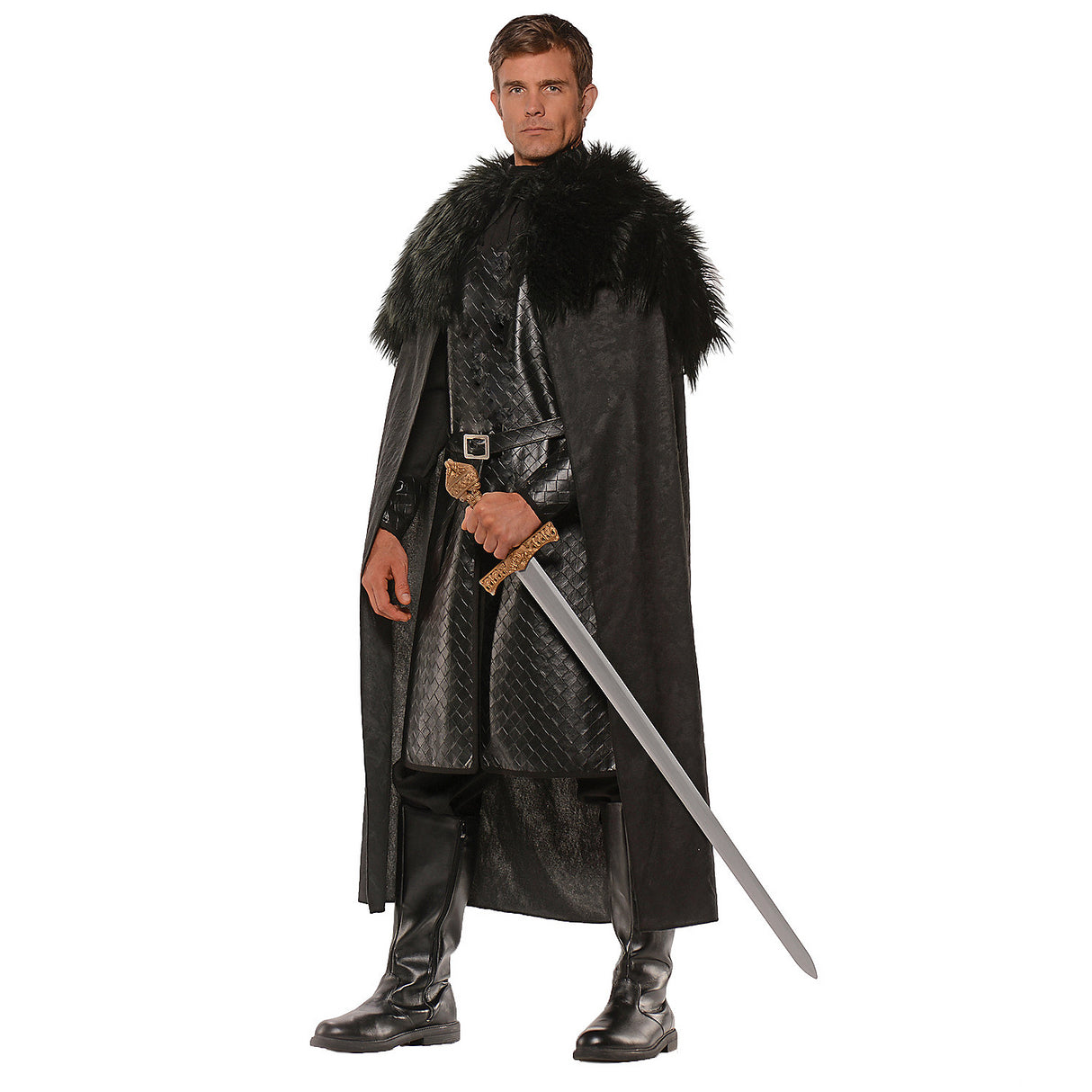 Elegant Renaissance Cape Black for Historical Costumes Themed Events and Unique Ensemble Creation