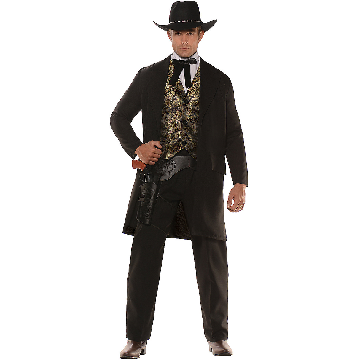 Men's Gambler Costume for Western Themed Events Halloween Parties and Dress Up Occasions