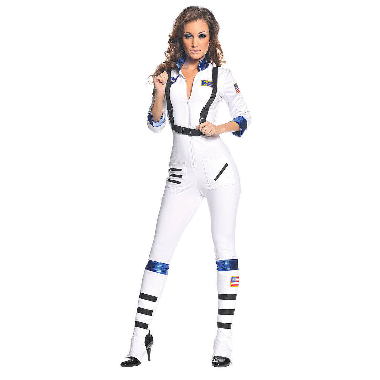 Women’s Astronaut Costume for Halloween Celebrations and Costume Parties