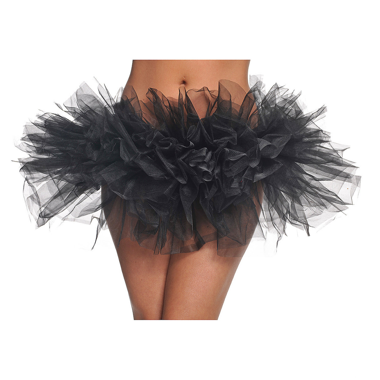 Versatile Black Tutu for Dance Events Parties and Creative Costume Styling