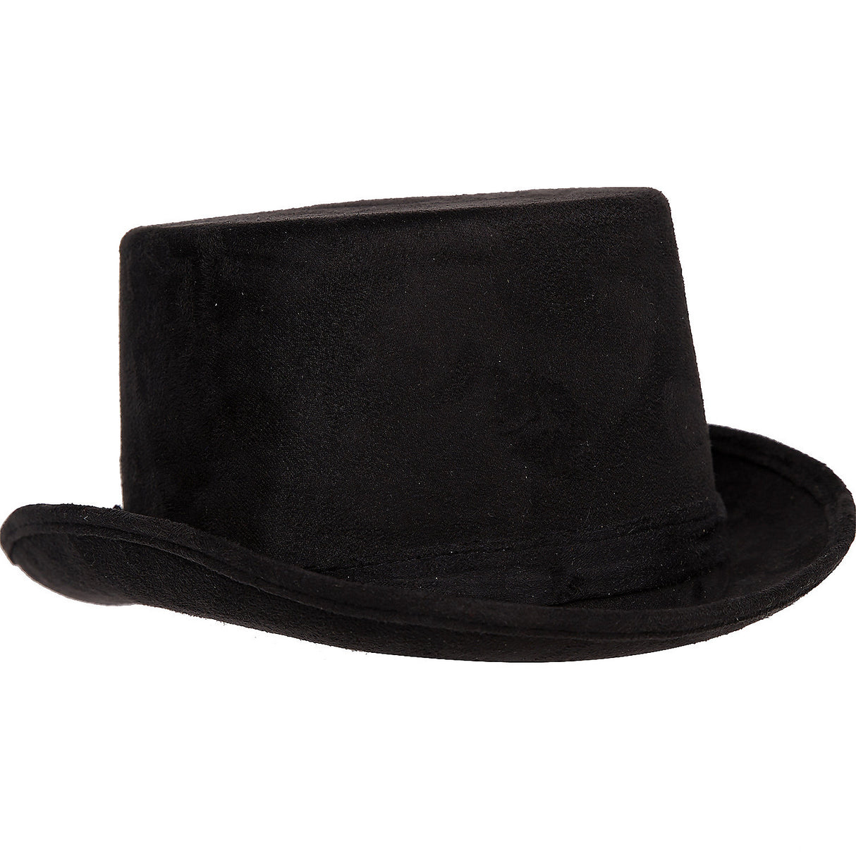 Elegant Faux Suede Top Hat for Adult Costumes Parties and Themed Events