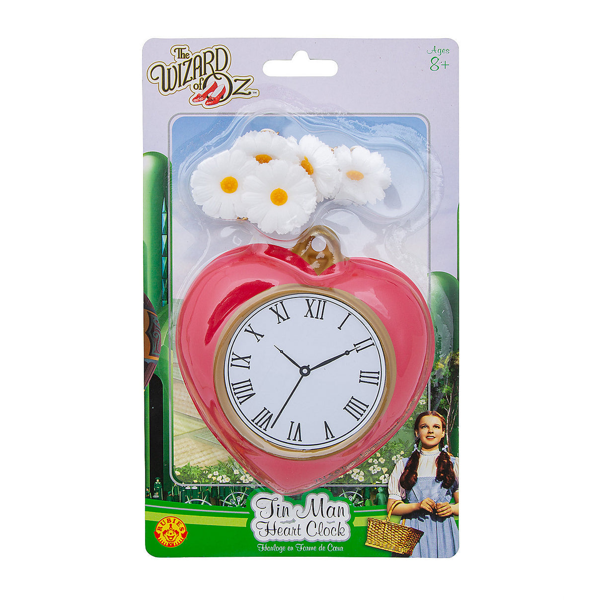 Charming Wizard Of Oz Heart Clock for Halloween Decorations and Themed Parties