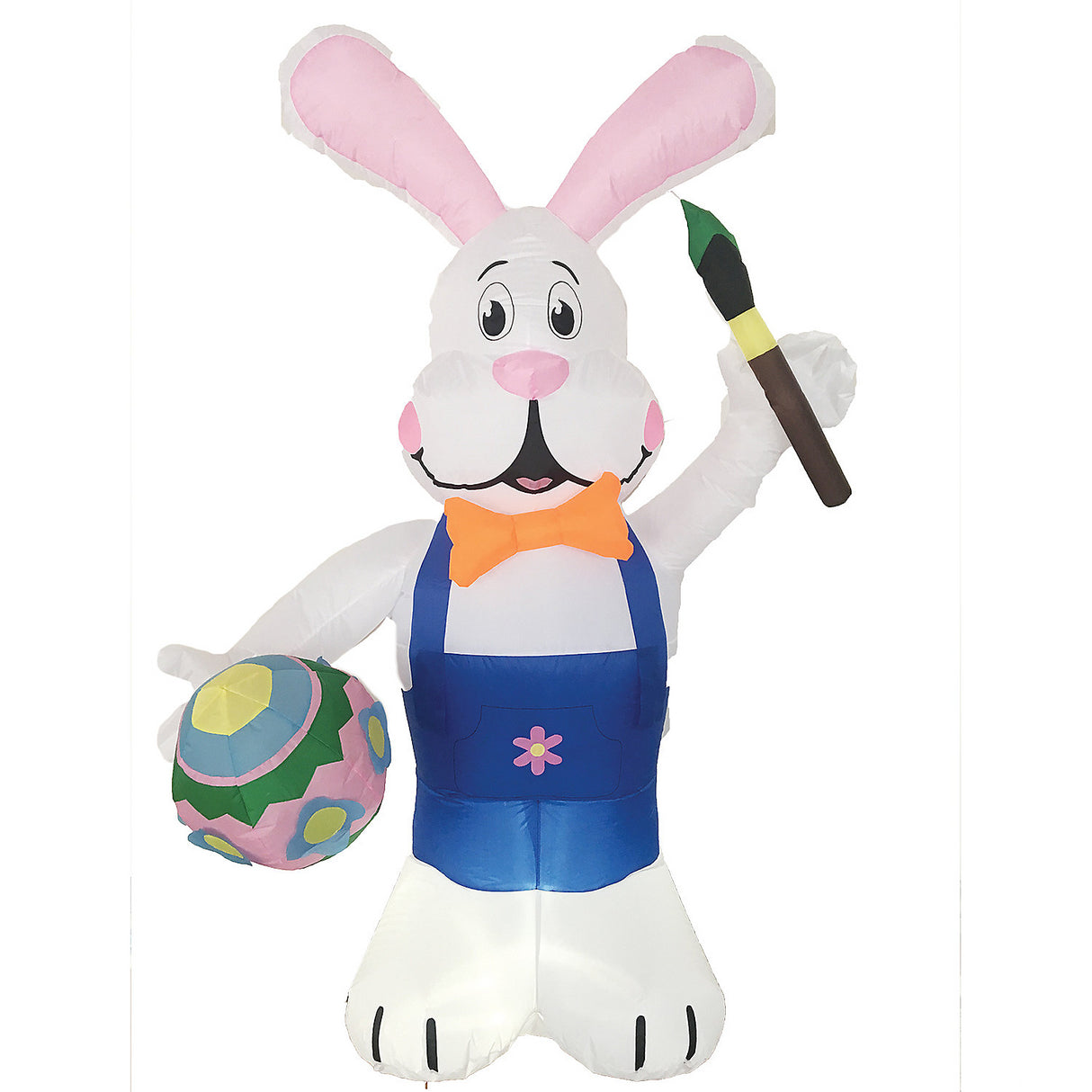 Inflatable Bunny with Eggs Paint Pen for Easter Parties and Festive Celebrations